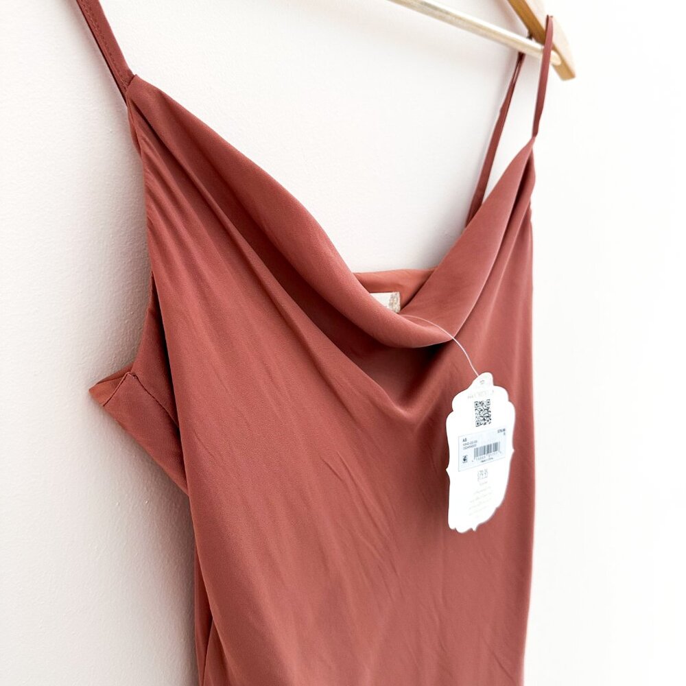 Altar'd State Terracotta Midi Dress - Picture 4 of 11